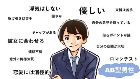 ab型男性 遊び人|AB型男性の特徴や性格は？好きなタイプや脈ありサ。